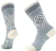 Smartwool Women's Everyday Popcorn Snowflake Pattern Crew Socks