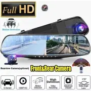 CAR DVR Rearview Mirror Driving Camera 1080P Front Rear Camera HD Video Recorder