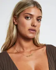 14k Taurus Star Sign Necklace