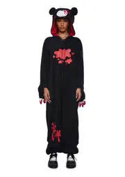 [Sazac] Gloomy Bear Kigurumi Onesie - Black