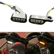 For Harley Davidson Mini Motorcycle Front Turn Signal Indicator Amber Light