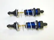 NEW TRAXXAS SLASH 1/10 4X4 Shocks Front Lower CG GTR Blue ULTIMATE STAMPED RF21