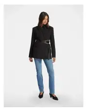 [Decjuba] Inez Asymmetric Blazer in Black