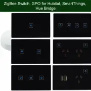 ZigBee Smart Light Switch Dimmer GPO for SmartThings Google Home Alexa Automatio