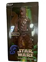 Star Wars 13 inch Chewbacca Power of the Force Hasbro NOS