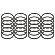 30 Pcs Small Rubber Apron Trumpet Slide Stopper Instrument Rings Cornet