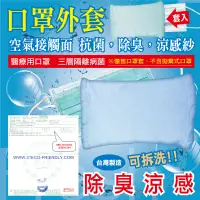 在飛比找松果購物優惠-涼感抗菌除臭認證口罩保護外套 (1.2折)