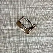[KBTBSCCPLG] Metal Pin Buckle 16 Mm 18 Mm 20 Mm Watch Accessories Belt Buckle Strap Safety Buckle Stainless Steel Buckle Suitable Compatible With Omega Compatible With Seamaster watch clasp
