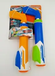 Nerf Super Soaker Tidal Tube Blaster 2-Pack 23ft range 10oz Capacity