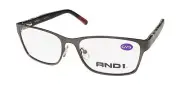 AND1 ANDO511 EYEGLASS FRAME/GLASSES PREMUM ACETATE & STAINLESS STEEL EYEWEAR HIP