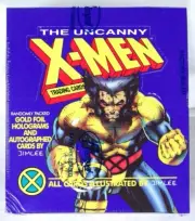 1992 Impel Marvel Uncanny X-Men Factory Sealed Trading Card Box Jim Lee AUTO'S