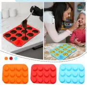 2PC Silicone Muffin Pan For Baking Cupcake Pan,12 Grids Molds Cupcake Molds NEW