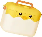 Hoement Household Medicine Container Multi Function Pills Organizer with Handle Capacity Design for Home Office Travel Easy to Use and Storage