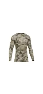 NWT MSRP $99 Men Under Armour Ridge Reaper Barren Camo Compression Shirt Sz S