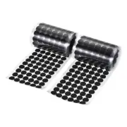 Self Adhesive Dots 15mm Diameter Hook and Loop Tape Circle Nylon 250 Pairs