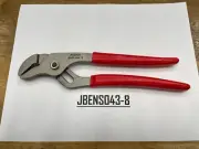 Snap-on Tools NEW RED 9" Adjustable Joint Interlocking Channel Pliers 91ACP