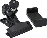 Guitar Head Phone Holder Ball Head Clip On Mount for 5.5‑7.5cm Phones Convenient Music Streaming