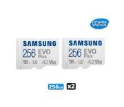 Samsung 256GB EVO Micro SD Memory Card GoPro MAX HERO9 HERO8 HERO7 Black x2