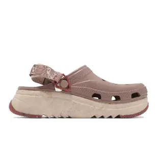 【Crocs】洞洞鞋 Hiker XcspMrbld Clog 男鞋 女鞋 拿鐵色 經典獵戶印花克駱格 卡駱馳(2096432Q9)