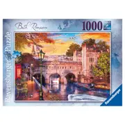 1000pc Ravensburger Bath Romance Theme Family Jigsaw Puzzle Set