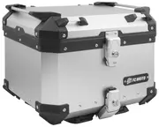FC-Moto Terreno EVO 45 L Alu Topcase, grey-silver, Size 45 Grey Silver