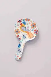 Brand New ANTHROPOLOGIE Annevieve Spoon Rest Birds Floral Feather Whimsy