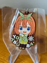 Quintessential Quintuplets Yotsuba Nakano Capsule Rubber Mascot Keychain Vol. 6