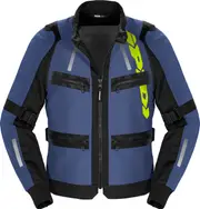 Spidi Enduro Pro, textile jacket , color: Blue/Black/Yellow , size: XL