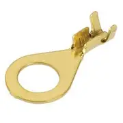 Narva Brass Terminal - 100 Pack, 8.4mm, Ring