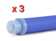 3 x 1m Length Onga BullShark / Pentair Rebel Pool Cleaner Hose GENUINE