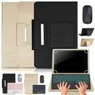 For Samsung Galaxy Tab A8 A9+ S9 FE S8 S7 Backlit Touchpad Keyboard Case Mouse