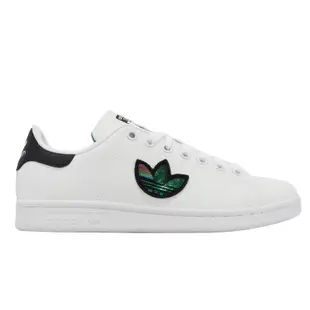 adidas 休閒鞋 Stan Smith J 大童 女鞋 白 綠 皮革 三葉草 愛迪達 GY1794 23.5cm WHITE/GREEN