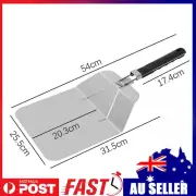 AU 1/2X Pizza Peel Shovel Spatula Baking Tray Cake Lifter Paddle Stainless Steel