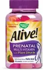 Nature's Way Alive! Prenatal Gummy Multi-Vitamin with DHA, 90 Ct (2 Pack)