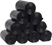 PaWz Garbage Bag Refill – Waste, Trash, Replacement, 10 Rolls For Automatic Cat Litter Box, 300 Bags, Black
