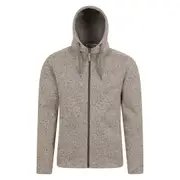 Mountain Warehouse Mens Nevis Fleece Full Zip Hoodie