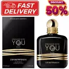 Giorgio Armani Men's Stronger With You Oud EDP 3.4 Floz Fragrances Fast Shipping