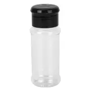 20Pcs/Set 100Ml Spice Salt Pepper Shakers Black Seasoning Jar Can Pepper2203
