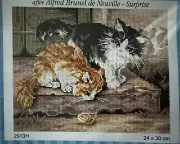 Printed needlepoint tapestry Canvas suprise Orchidea 2913 24x30 cm