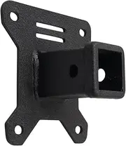 TUOMAICN 2" UTV Rear Receiver Hitch,Black powder coated finish,Compatible with 2014-2023 Polaris RZR XP/XP 4 1000 XP1000