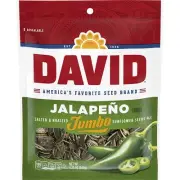 Roasted and Salted Jumbo Sunflower Seeds, Jalapeno Hot Salsa Flavor, 5.25oz. ...