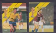 Gambia 1990 Mondiali di calcio Italia'90 serie cpl. (n.961/64)+2 BF MNH T2168
