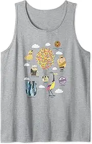 [Disney] Pixar Up In The Clouds Line Up Tank Top