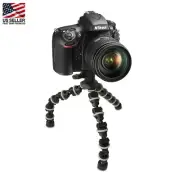 LSP 11.5" Portable Tripods for Camera Camcorders Photography, Flexible Octopus