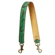 Dolce & Gabbana Leather Shoulder Strap Bag Strap Green Gold 12817