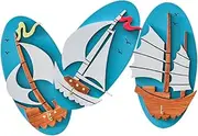 FOYTOKI Set of 3 Vintage Wall Hooks Decorative Coat Hooks for Key Holder Smooth Edges for Kitchen Bathroom