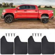 For GMC Sierra Yukon Black 4PCS Front & Rear Fender Splash Guards Mud Flaps