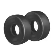 Set Of (2) Tires Slick 410X350x4 (4.10X3.50X4) 4Ply Cheng Shin (2) 349