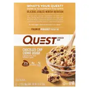 Quest Nutrition, Protein Bar, Chocolate Chip Cookie Dough, 12 Bars, 2.12 oz (60 g) Each