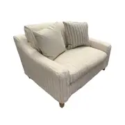 CR Alexander 1.5 Seater Fabric Sofa